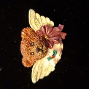 Bearware from Boyd's Collection Christmas Angel Pin